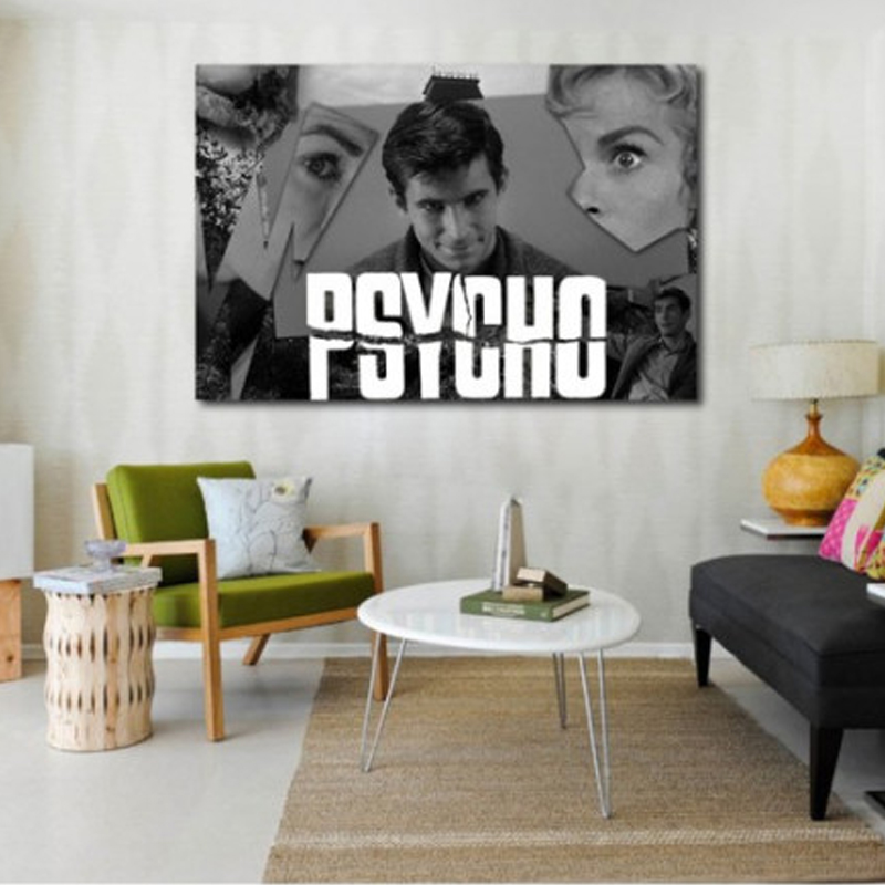 Πίνακας σε καμβά Psycho classic